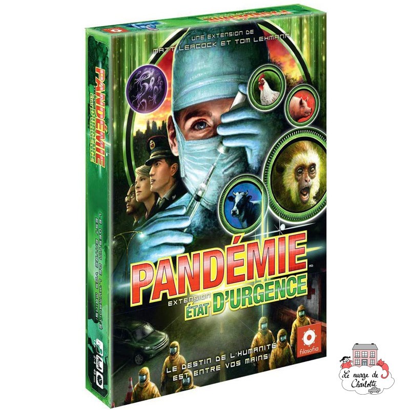 Pandemic - Ext. État d'Urgence - ZMA-70250 - Z-Man - Board Games - Le Nuage de Charlotte