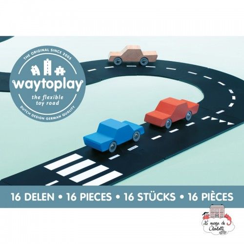 waytoplay Route nationale - WTP-16EX - waytoplay toys - Garages et accessoires - Le Nuage de Charlotte