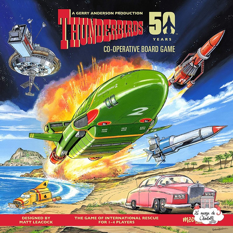 Thunderbirds - ASY-ASYCOO010 - Asyncron Games - Jeux de société - Le Nuage de Charlotte