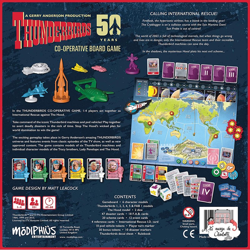 Thunderbirds - ASY-ASYCOO010 - Asyncron Games - Board Games - Le Nuage de Charlotte