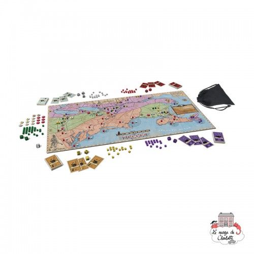 Birth of America - 1754 La Conquête - ASY-ASYGH546 - Asyncron Games - Board Games - Le Nuage de Charlotte