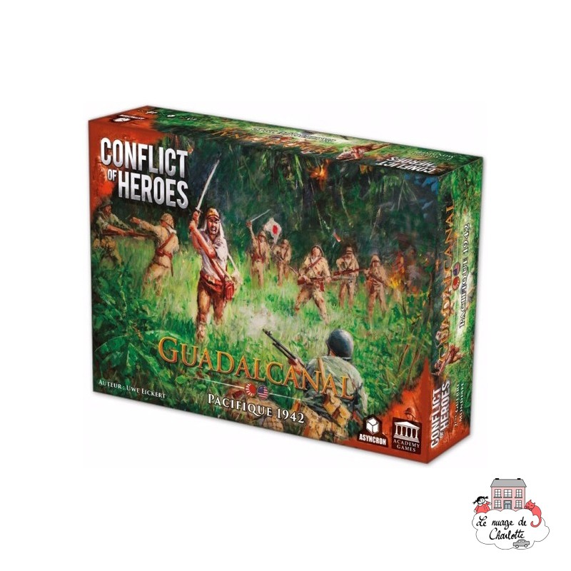 Conflict of Heroes - Guadalcanal Pacifique 1942 - ASY-ASYCOH020 - Asyncron Games - Jeux de société - Le Nuage de Charlotte