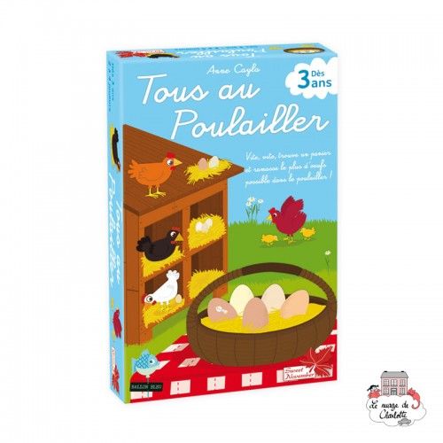 Tous au poulailler - SWN-ESWBB01 - Sweet November - Board Games - Le Nuage de Charlotte