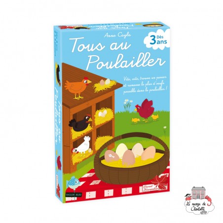 Tous au poulailler - SWN-ESWBB01 - Sweet November - Board Games - Le Nuage de Charlotte