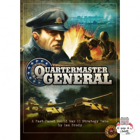 Quartermaster avec Ext. l'Aéronavale - ASY-ASYSIM020 - Asyncron Games - Jeux de société - Le Nuage de Charlotte