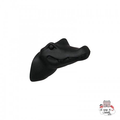 Kroko wall hook (matt black) - ZOO-1101351 - The Zoo - Children's furniture - Le Nuage de Charlotte