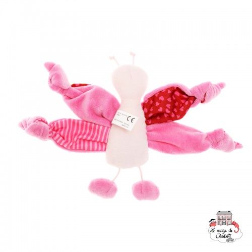 Pink Butterfly Rattle - SIG-49897 - sigikid - Rattles - Le Nuage de Charlotte