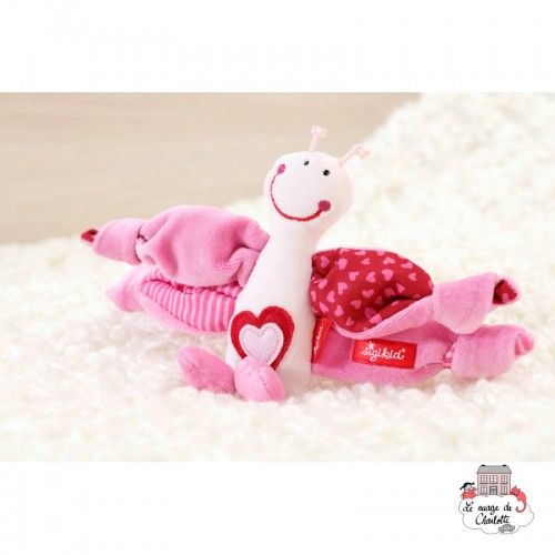 Pink Butterfly Rattle - SIG-49897 - sigikid - Rattles - Le Nuage de Charlotte