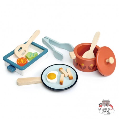 Casseroles et Poêles - TLT-8241 - Tender Leaf Toys - Cuisines et magasins - Le Nuage de Charlotte