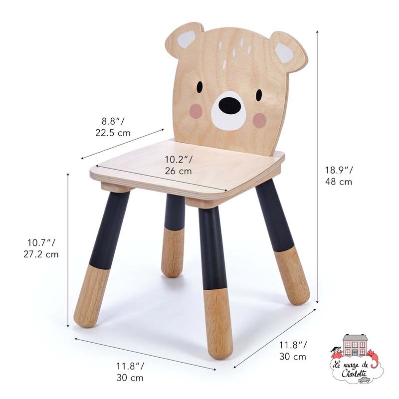 Forest Bear Chair - TLT-8811 - Tender Leaf Toys - Children's furniture - Le Nuage de Charlotte