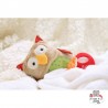 Musical Owl Red Stars - SIG-40780 - sigikid - Musical comforter - Le Nuage de Charlotte