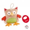 Hibou musical Red Stars - SIG-40780 - sigikid - Doudou musicaux - Le Nuage de Charlotte