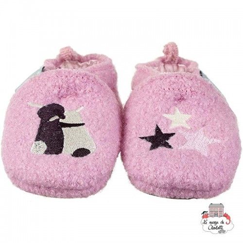 Pantoufles Sterntaler - Enfants 0-24 - STE-5301753-723 - Sterntaler - Chaussons, Chaussettes et Collants - Le Nuage de Charlotte