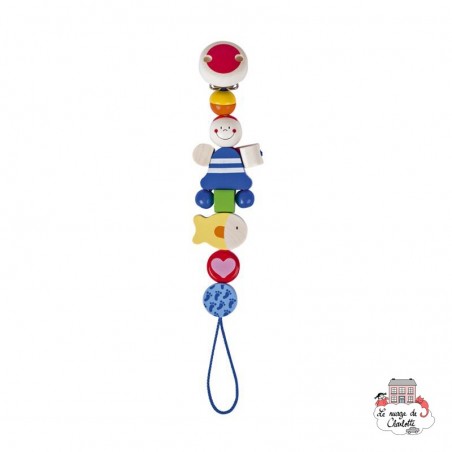 Soother chain Pirate - HEI-734800 - Heimess - Soother Chain - Le Nuage de Charlotte