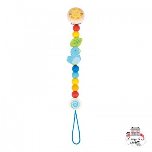 Soother chain Bird - HEI-736040 - Heimess - Soother Chain - Le Nuage de Charlotte