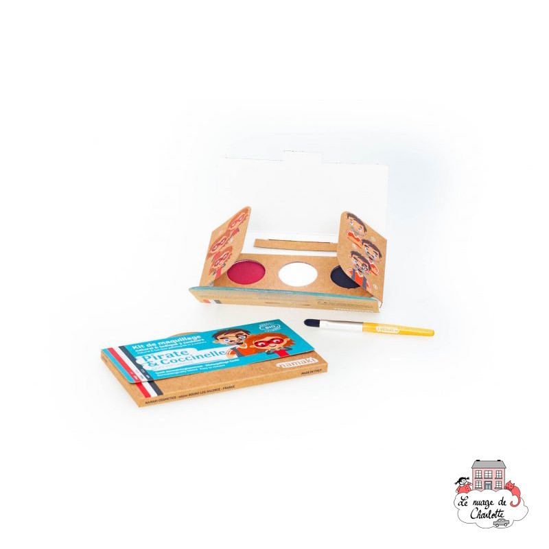 Pirate & Ladybug 3 color makeup kit - NAM-NA110003 - Namaki - Make Up - Le Nuage de Charlotte