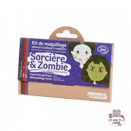 Witch & Zombie 3-Color Makeup Kit - NAM-NA110008 - Namaki - Make Up - Le Nuage de Charlotte