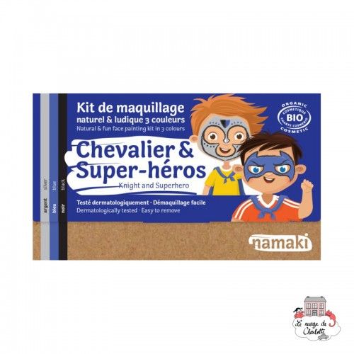 Knight & Superhero 3-color makeup kit - NAM-NA110042 - Namaki - Make Up - Le Nuage de Charlotte