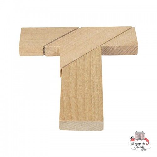 Puzzle - La lettre T - GOK-HS006 - Goki - Casse-têtes - Le Nuage de Charlotte