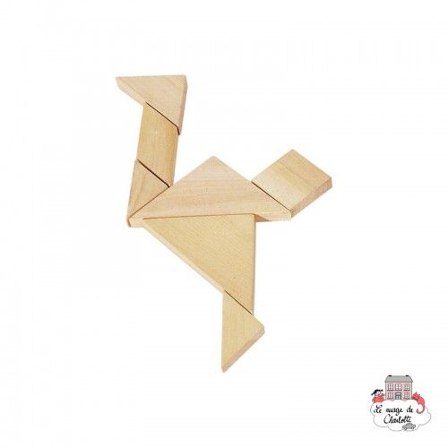 Puzzle - Jeu de Tangram - GOK-HS008 - Goki - Casse-têtes - Le Nuage de Charlotte