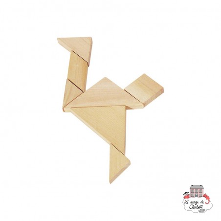 Puzzle - Jeu de Tangram - GOK-HS008 - Goki - Casse-têtes - Le Nuage de Charlotte