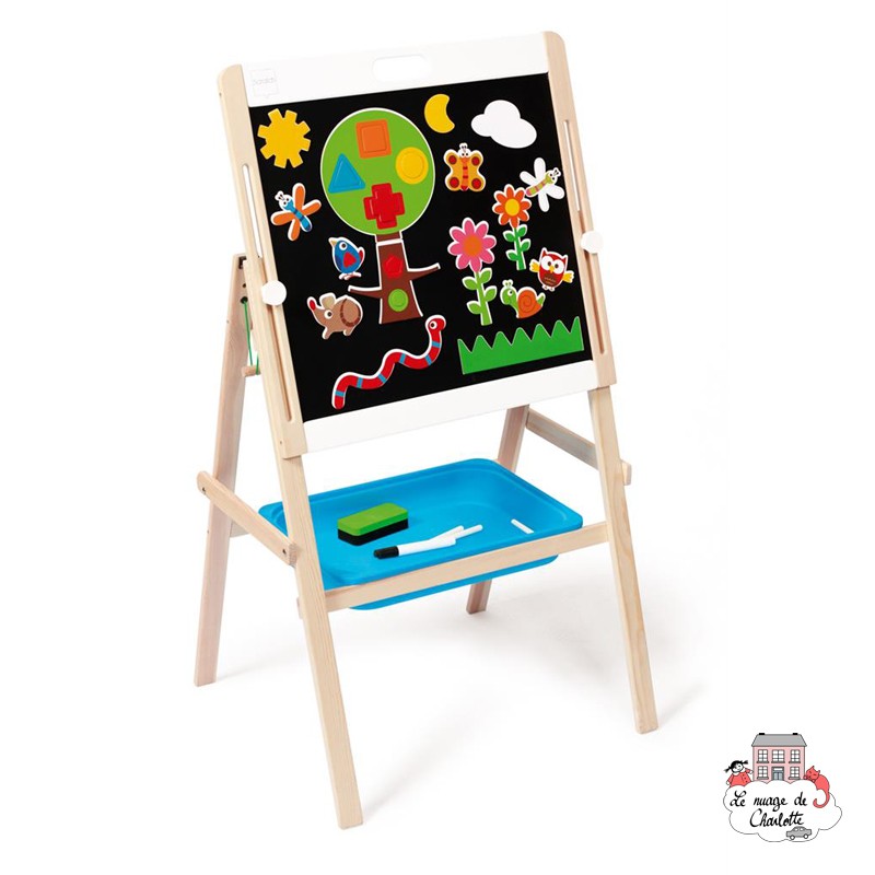 Black & White Bilateral Table - SCR-6181083 - Scratch - Drawing boards and slates - Le Nuage de Charlotte