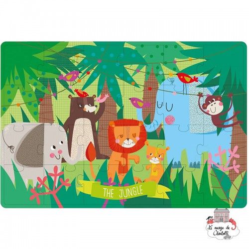 Puzzle Jungle - APL-16492 - APLI - Pour les petits - Le Nuage de Charlotte