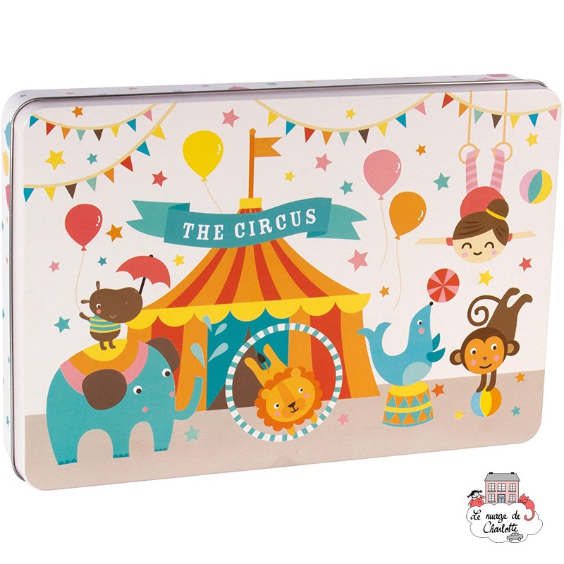 Puzzle Cirque "By Lily Lane" - APL-14407 - APLI - Puzzles pour les petits - Le Nuage de Charlotte