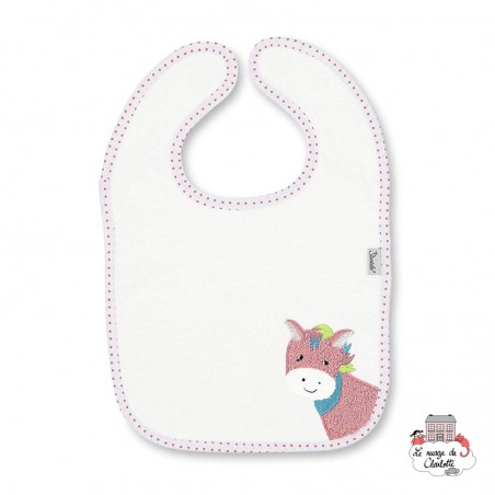 Bavoir avec Velcro Peggy le Poney - STE-7031732-500 - Sterntaler - Sets de table et bavoirs - Le Nuage de Charlotte