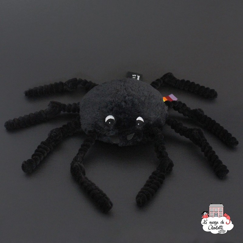 Ptipotos the black spider RiCOMINFOU (Rico for close friends) - DEG-72300 - Les Déglingos - Les Déglingos - Le Nuage de Charl...