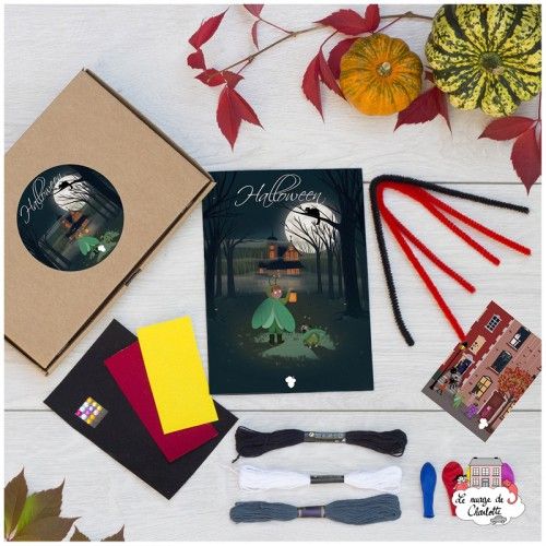 KIT : HALLOWEEN ! - LAI-HALLOWEEN - L'atelier Imaginaire - Creative boxes - Le Nuage de Charlotte