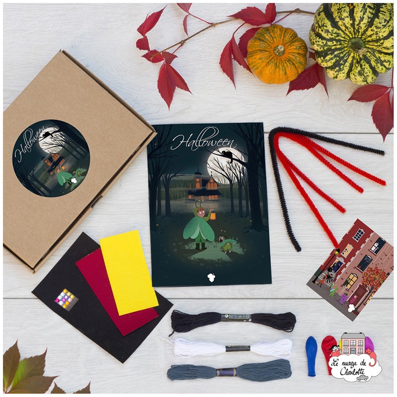 KIT : HALLOWEEN ! - LAI-HALLOWEEN - L'atelier Imaginaire - Boîtes créative - Le Nuage de Charlotte