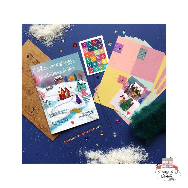 KIT: Advent Calendar - Christmas - LAI-CALENDRIER - L'atelier Imaginaire - Creative boxes - Le Nuage de Charlotte