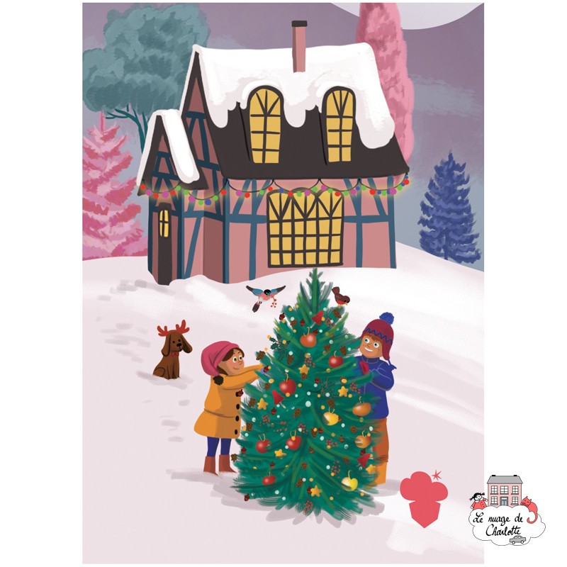 KIT: Advent Calendar - Christmas - LAI-CALENDRIER - L'atelier Imaginaire - Creative boxes - Le Nuage de Charlotte