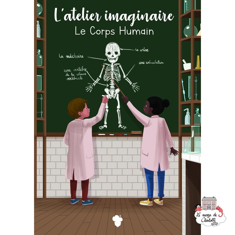 KIT: The Human Body - LAI-CORPS HUMAIN - L'atelier Imaginaire - Creative boxes - Le Nuage de Charlotte