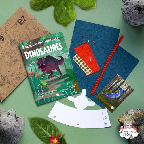 KIT : Dinosaures - LAI-DINOSAURES - L'atelier Imaginaire - Boîtes créative - Le Nuage de Charlotte