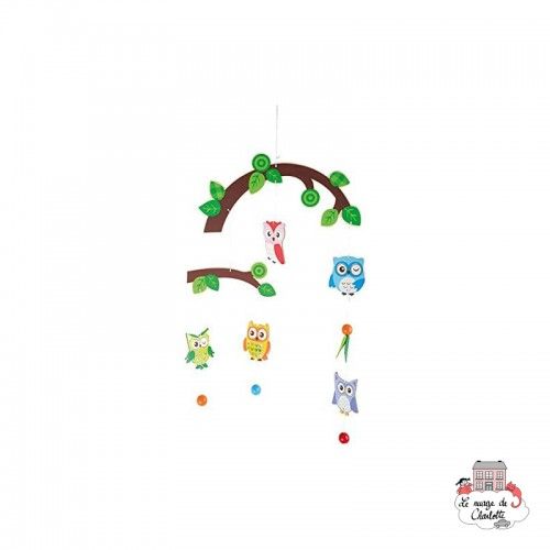 Mobile "Chouettes dans l'arbre" - SMF-10115 - Small Foot - Mobile - Le Nuage de Charlotte