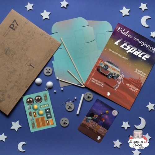 KIT : Space - LAI-ESPACE - L'atelier Imaginaire - Creative boxes - Le Nuage de Charlotte