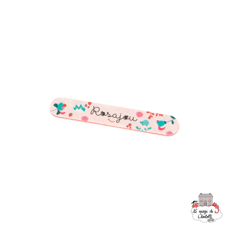 Soft nail file - Flowers - ROS-RPA012 - Rosajou - Maquillage et cosmétique fantaisie pour enfants - Le Nuage de Charlotte