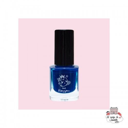 Vernis À Ongles NUIT bleu - ROS-VAO11 - Rosajou - Maquillage et cosmétique fantaisie pour enfants - Le Nuage de Charlotte