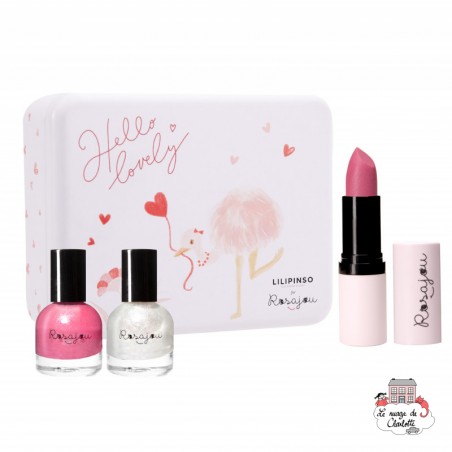 Coffret Métal Coquette - ROS-BM20B - Rosajou - Maquillage et cosmétique fantaisie pour enfants - Le Nuage de Charlotte