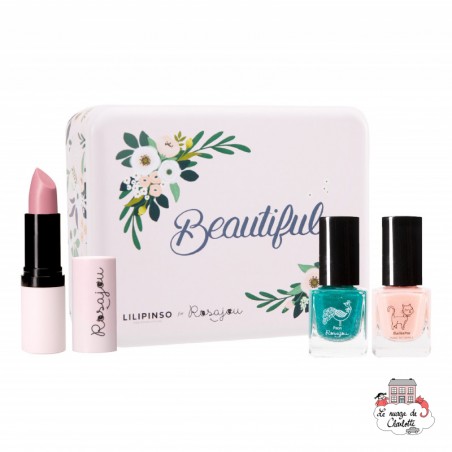 Coffret Métal Wonderland - ROS-BM20A - Rosajou - Maquillage et cosmétique fantaisie pour enfants - Le Nuage de Charlotte