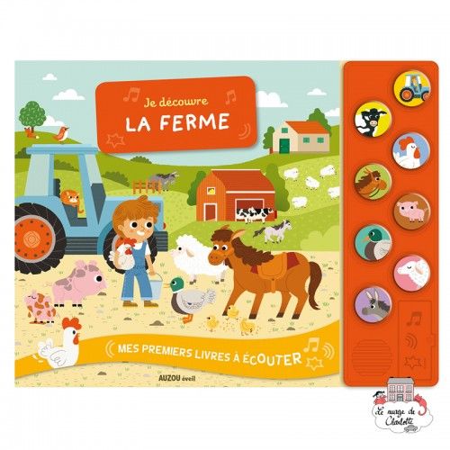 Je découvre la ferme - AUZ-9782733833643 - Editions Auzou - Preschool - Le Nuage de Charlotte