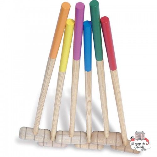 Jeu de croquet en sac de golf - VIL-4093B - Vilac - Jeux d'éxtérieur - Le Nuage de Charlotte