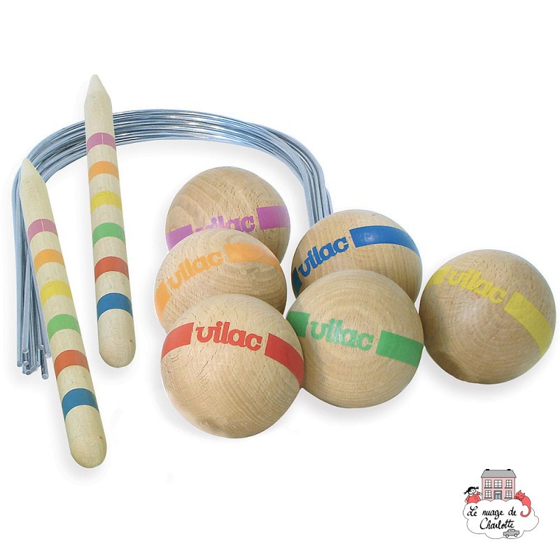 Croquet Game in Golf Bag - VIL-4093B - Vilac - Outdoor Play - Le Nuage de Charlotte