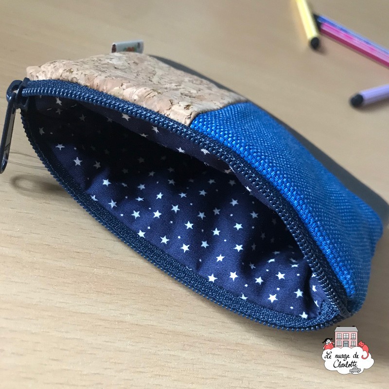 Coin Purse - Blue Jeans - NEB-NBNK054 - By Nébuline - Wallet - Le Nuage de Charlotte