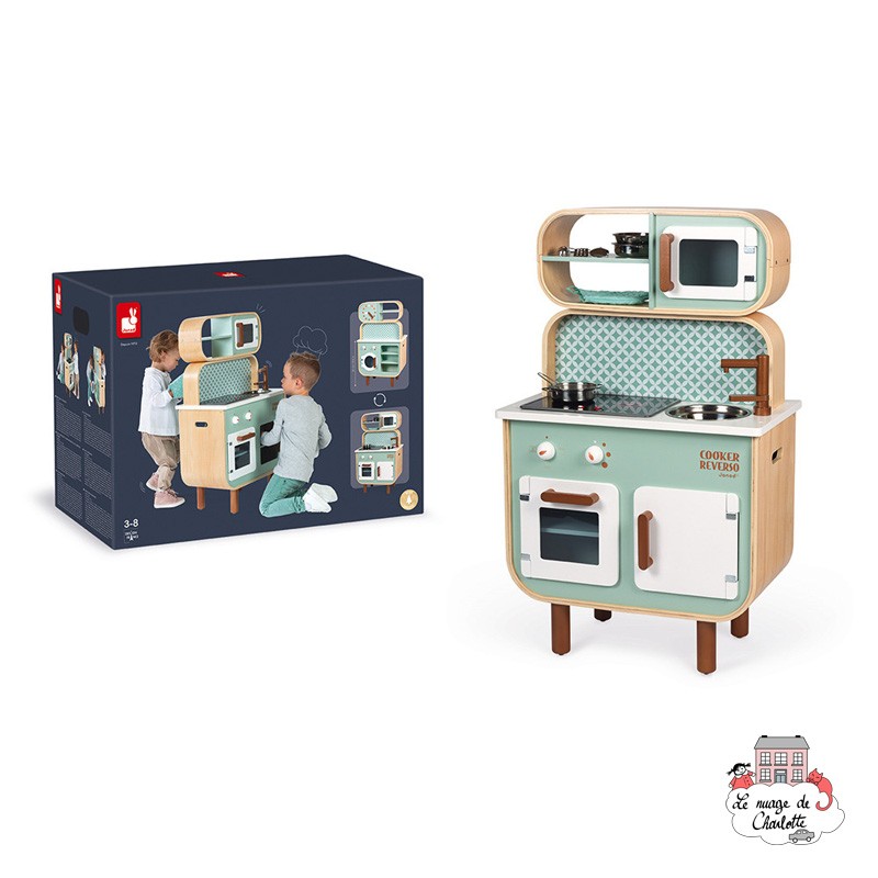 Big Cooker Reverso - JAN-J06594 - Janod - Kitchens and stores - Le Nuage de Charlotte