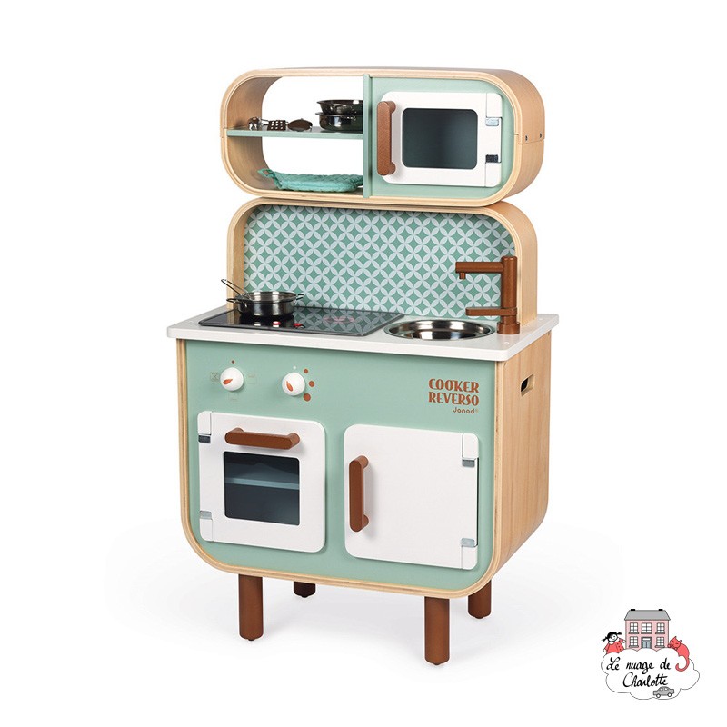 Big Cooker Reverso - JAN-J06594 - Janod - Kitchens and stores - Le Nuage de Charlotte