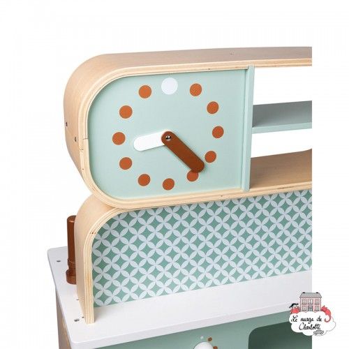 Cuisine double face Coocker Reverso (Bois) - JAN-J06594 - Janod - Cuisines et magasins - Le Nuage de Charlotte