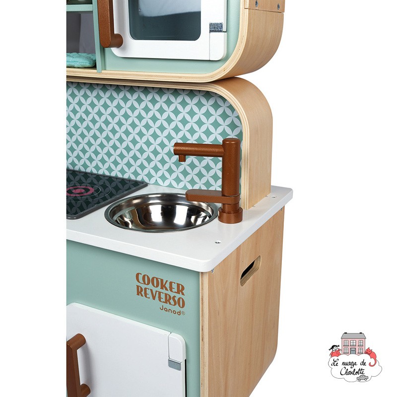 Big Cooker Reverso - JAN-J06594 - Janod - Kitchens and stores - Le Nuage de Charlotte